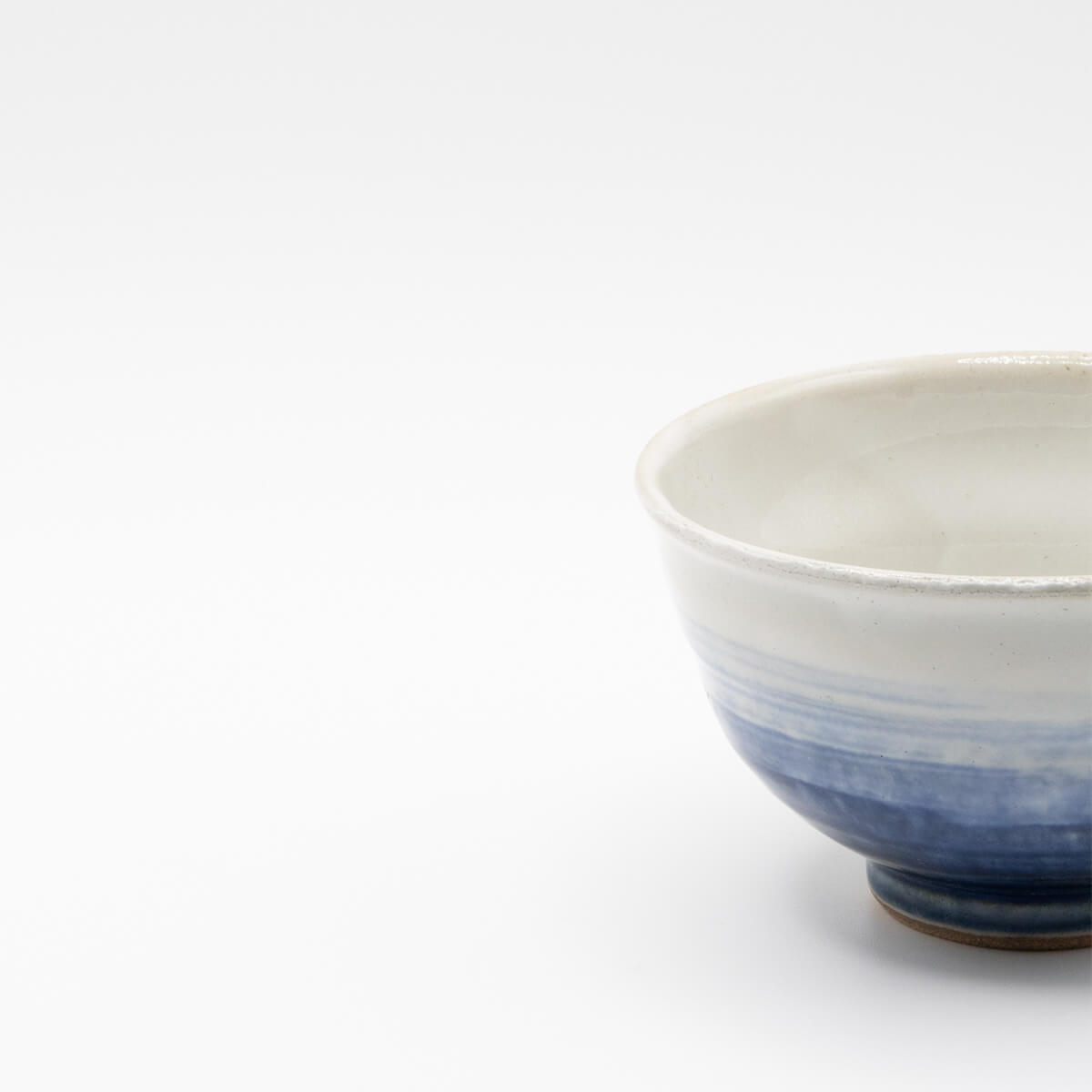 Hasami Ware Gradient Rim Pair Rice Bowls